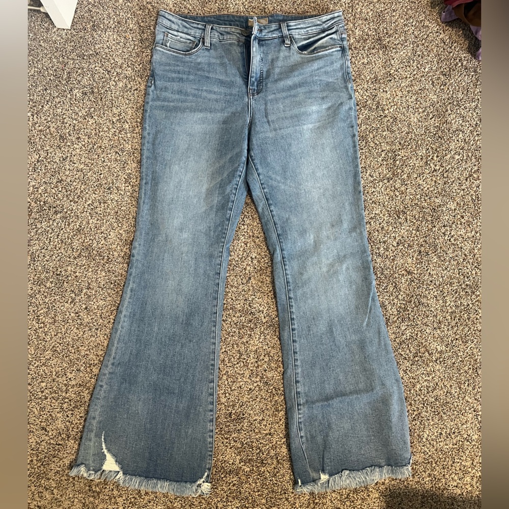 Kut from the Kloth Light Blue Ana Flare Jeans